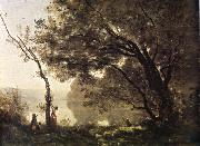 Corot Camille I remember of Mortefontaine USA oil painting artist